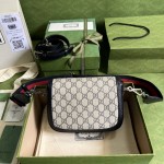 Gucci Gucci Horsebit 1955 GG mini bag ‎658574 Blue