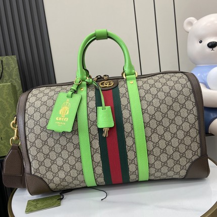 Gucci Savoy medium duffle bag ‎Green 724642