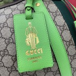 Gucci Savoy medium duffle bag ‎Green 724642