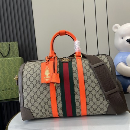 Gucci Savoy medium duffle bag Orange 724642