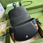 Gucci Small shoulder bag with logo Black 679540