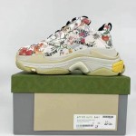 Gucci x Balenciaga The Hacker Project Triple S sneaker Flora Print