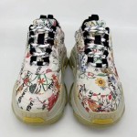 Gucci x Balenciaga The Hacker Project Triple S sneaker Flora Print