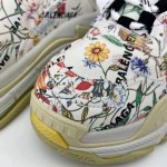 Gucci x Balenciaga The Hacker Project Triple S sneaker Flora Print