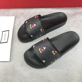 Disney x Gucci GG slide black