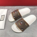 Disney x Gucci GG slide white