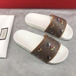 Disney x Gucci GG slide white