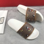 Disney x Gucci GG slide white