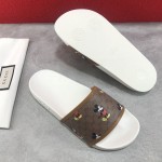 Disney x Gucci GG slide white