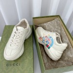 The North Face x Gucci Rhyton sneaker White leather ‎685641