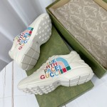 The North Face x Gucci Rhyton sneaker White leather ‎685641