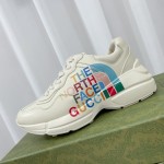 The North Face x Gucci Rhyton sneaker White leather ‎685641