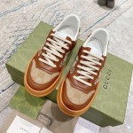 Gucci GG embossed sneaker brown canvas