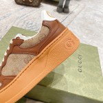 Gucci GG embossed sneaker brown canvas