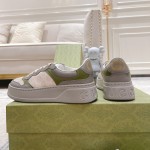 Gucci GG embossed sneaker grey canvas