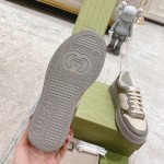 Gucci GG embossed sneaker grey canvas