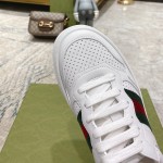 Gucci GG embossed sneaker with Web