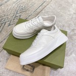 Gucci GG embossed sneaker white leather