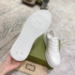 Gucci GG embossed sneaker white leather