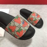 Gucci GG Strawberry Slide Sandal