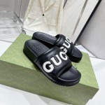 Men's Gucci slide sandal Black