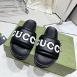 Men's Gucci slide sandal Black