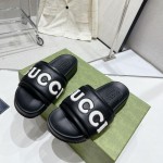 Men's Gucci slide sandal Black