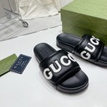 Men's Gucci slide sandal Black