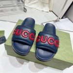 Men's Gucci slide sandal Blue