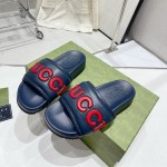 Men's Gucci slide sandal Blue