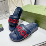 Men's Gucci slide sandal Blue