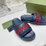 Men's Gucci slide sandal Blue