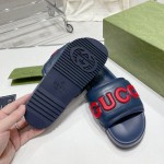 Men's Gucci slide sandal Blue