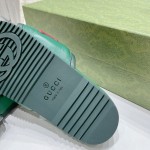 Men's Gucci slide sandal Green