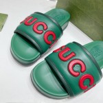 Men's Gucci slide sandal Green