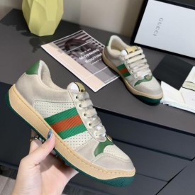 Gucci Screener leather sneaker Green