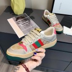 Gucci Screener leather sneaker Rose