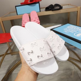 Replica Gucci Rubber GG Sandal