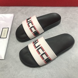 Replica Gucci Stripe Rubber Sandal