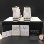 Gucci Tennis 1977 High Top Sneaker White GG Canvas