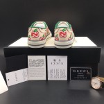 Gucci Tennis 1977 Low Top Sneaker GG Apple Print