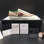 Gucci Tennis 1977 Low Top Sneaker Beige GG Canvas