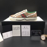 Gucci Tennis 1977 Low Top Sneaker Beige GG Canvas