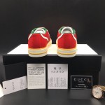 Gucci Tennis 1977 Low Top Sneaker Red GG Canvas