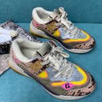 Gucci Rock Tejus Printed Ultrapace Sneaker Pink