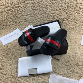 Replica Gucci Web slide sandal 