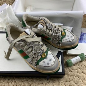 Replica Gucci Women sneaker with crystals