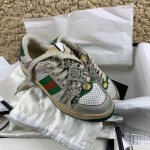 Gucci Women's Screener sneaker with crystals