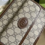 Gucci Messenger bag with Interlocking G Brown ‎674164