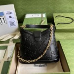 Gucci Small GG shoulder bag ‎675788 Black